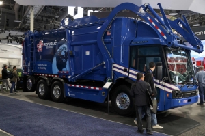 At CES, AI-powered garbage truck tackles lithium battery fire risks